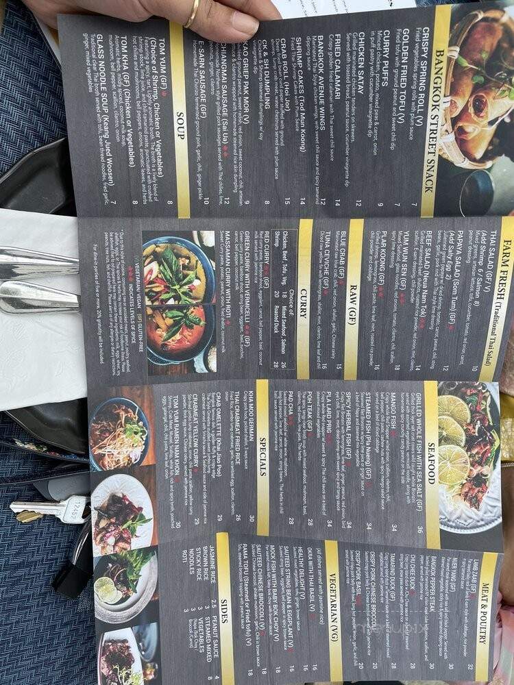 Bangkok Avenue - Queens, NY menu_pic