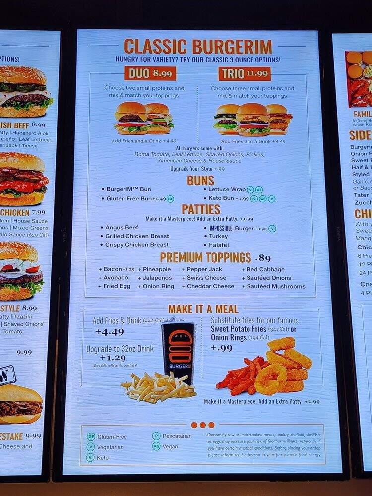 BurgerIM - Corona, CA menu_pic