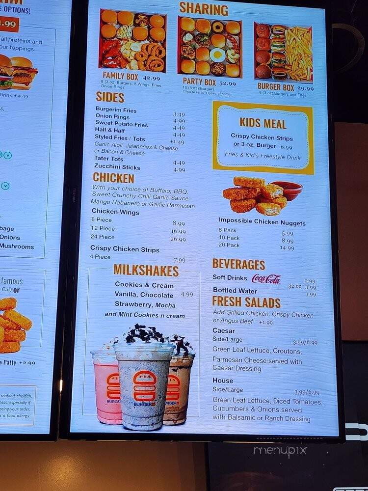 BurgerIM - Corona, CA menu_pic