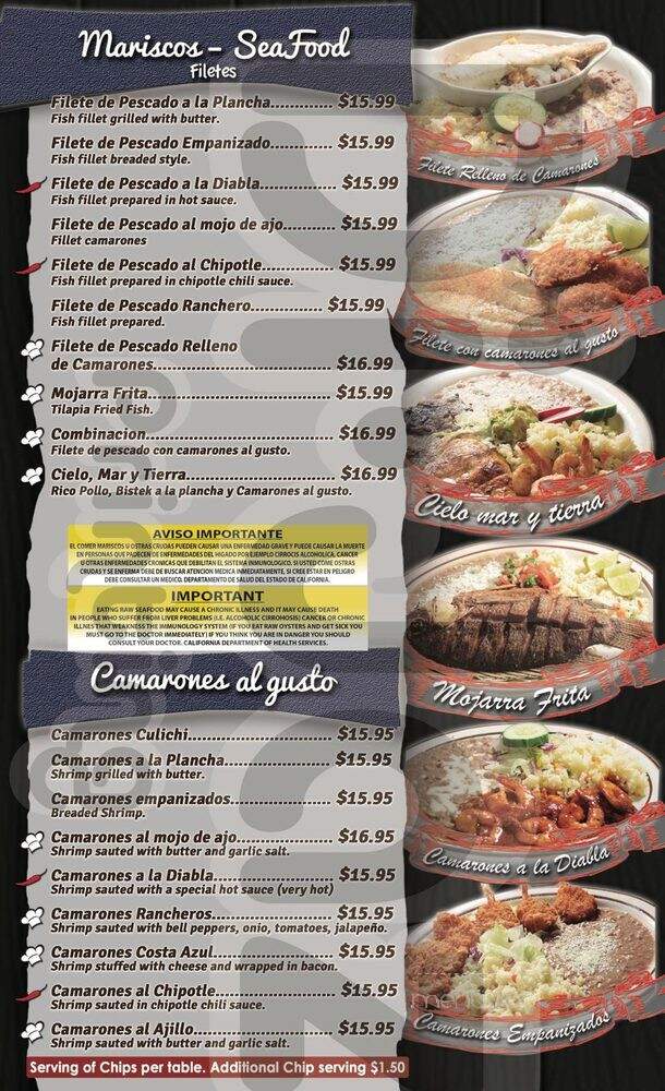 Mi Lindo Apatzingan # 2 - Riverside, CA menu_pic