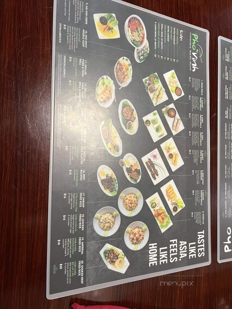 Pho by Vinh - Fort Lauderdale, FL menu_pic
