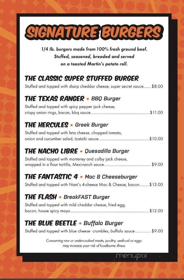 Super Stuffed Burgers - Springfield, NJ
