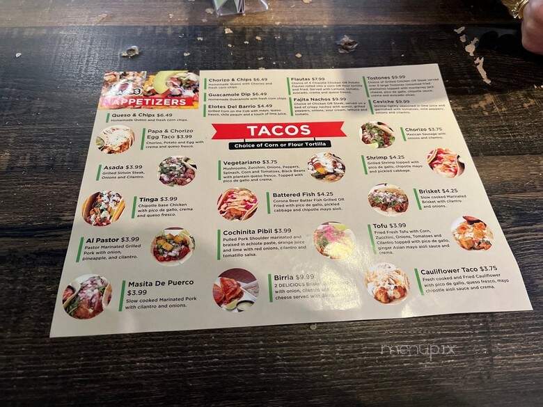 I Love Tacos - Louisville, KY menu_pic