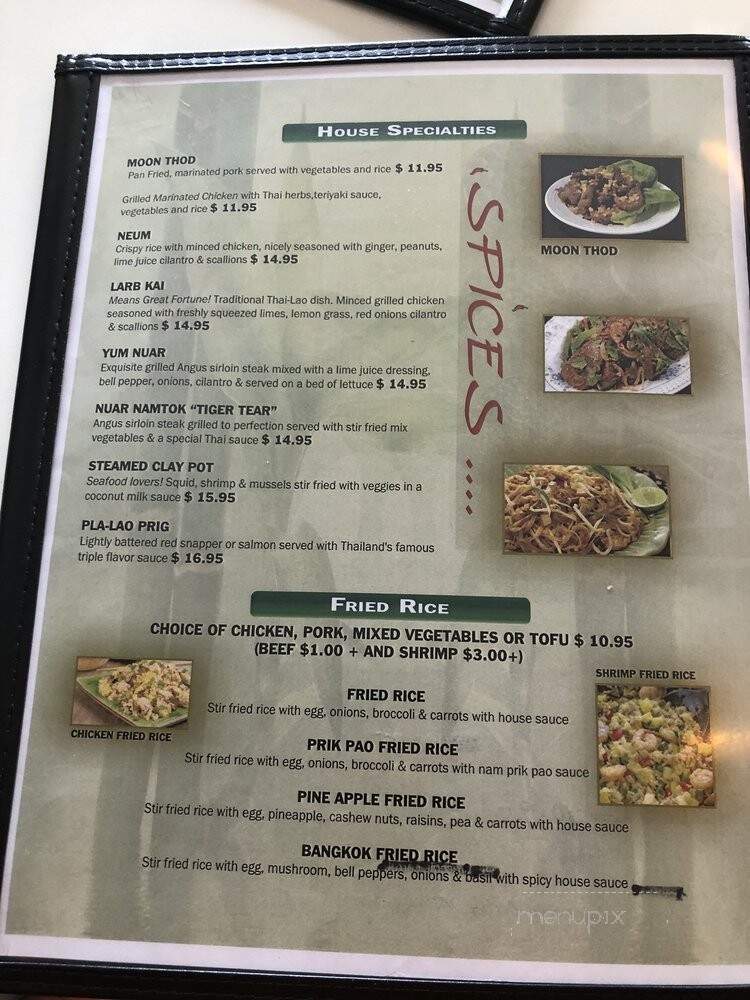 Thai Lao Express and Pho - San Antonio, TX menu_pic
