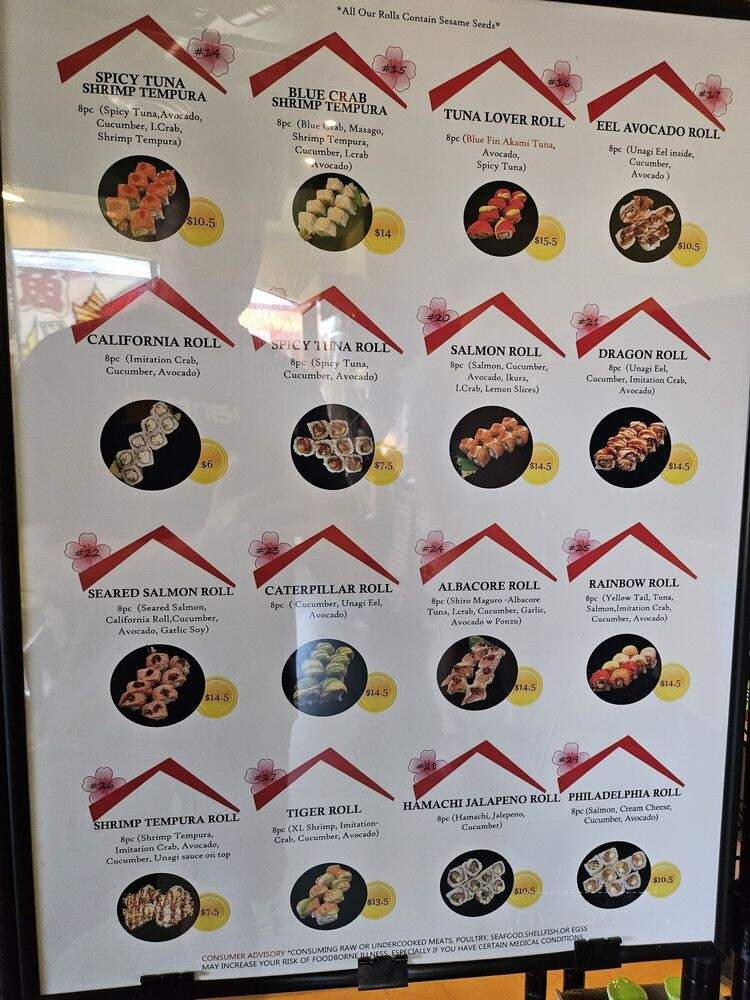 Imari - Upland, CA menu_pic