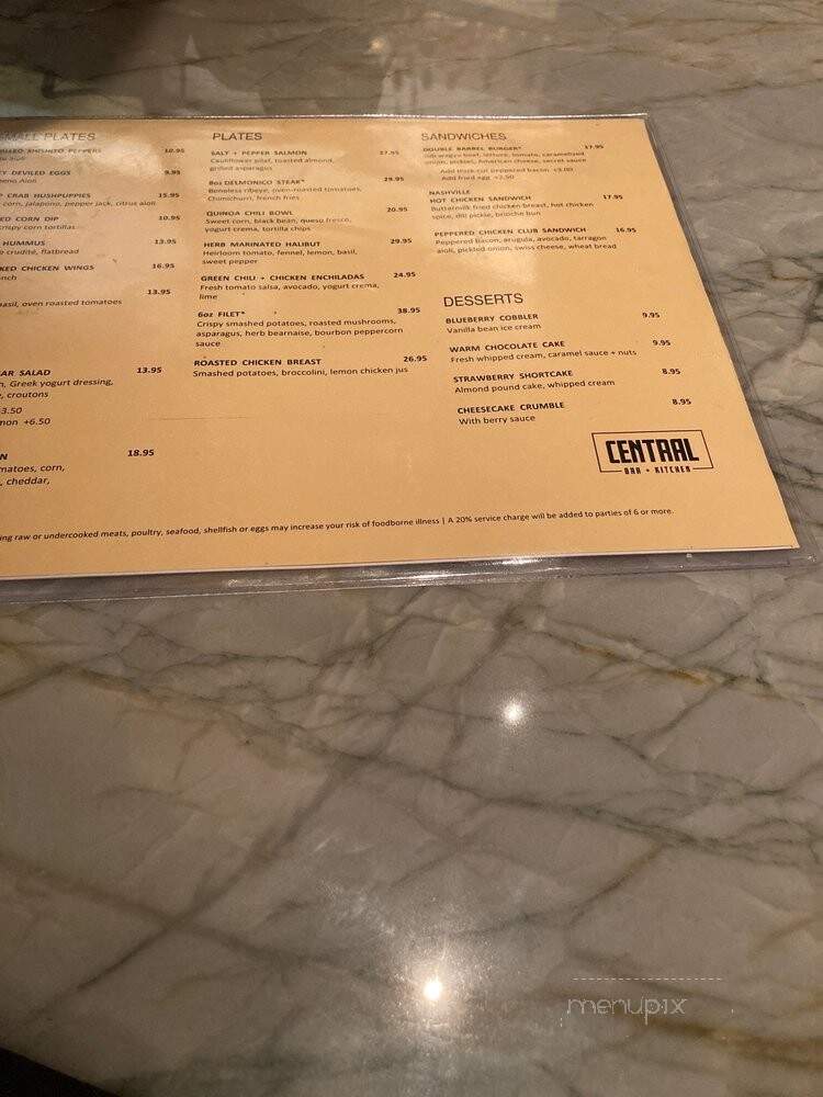 Central Bar + Kitchen - Nashville, TN