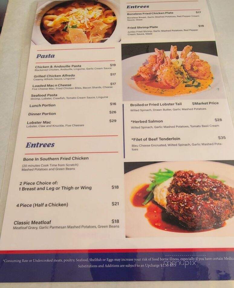 Eating Americana - Norcross, GA menu_pic