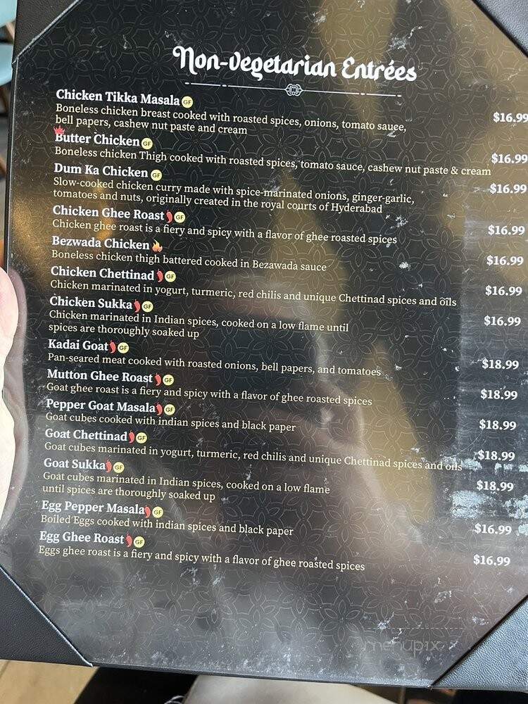 Charminar - San Diego, CA menu_pic