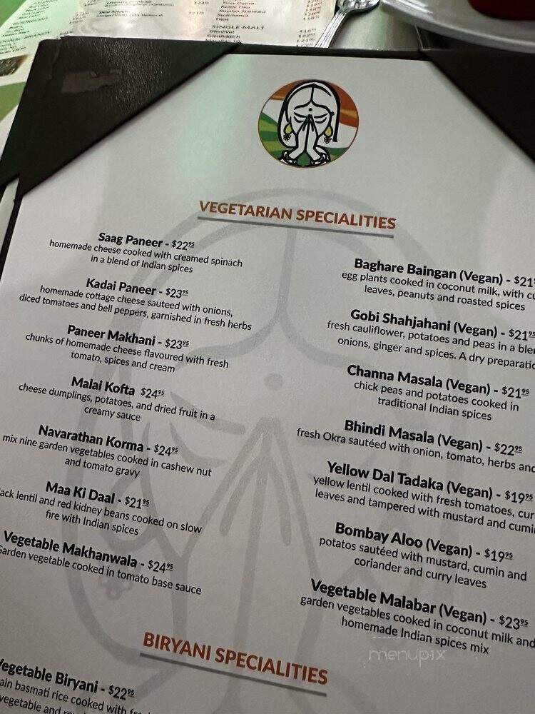 Indian Harvest Indian Cuisine - Boca Raton, FL menu_pic