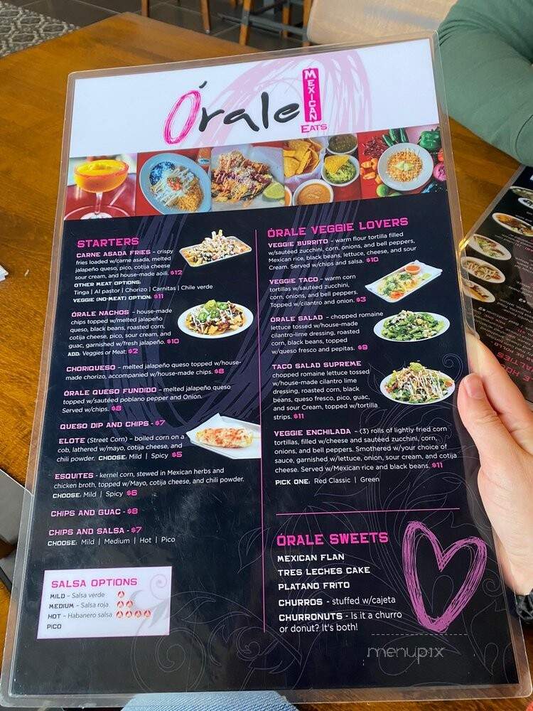 Orale Mexican Eats - Minneapolis, MN menu_pic