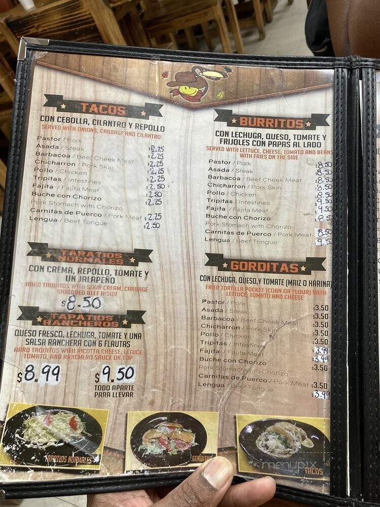 Tako Chihuas - Fort Worth, TX menu_pic