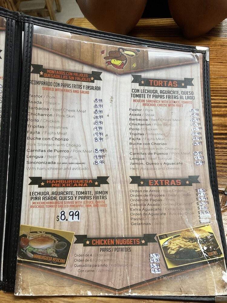 Tako Chihuas - Fort Worth, TX menu_pic