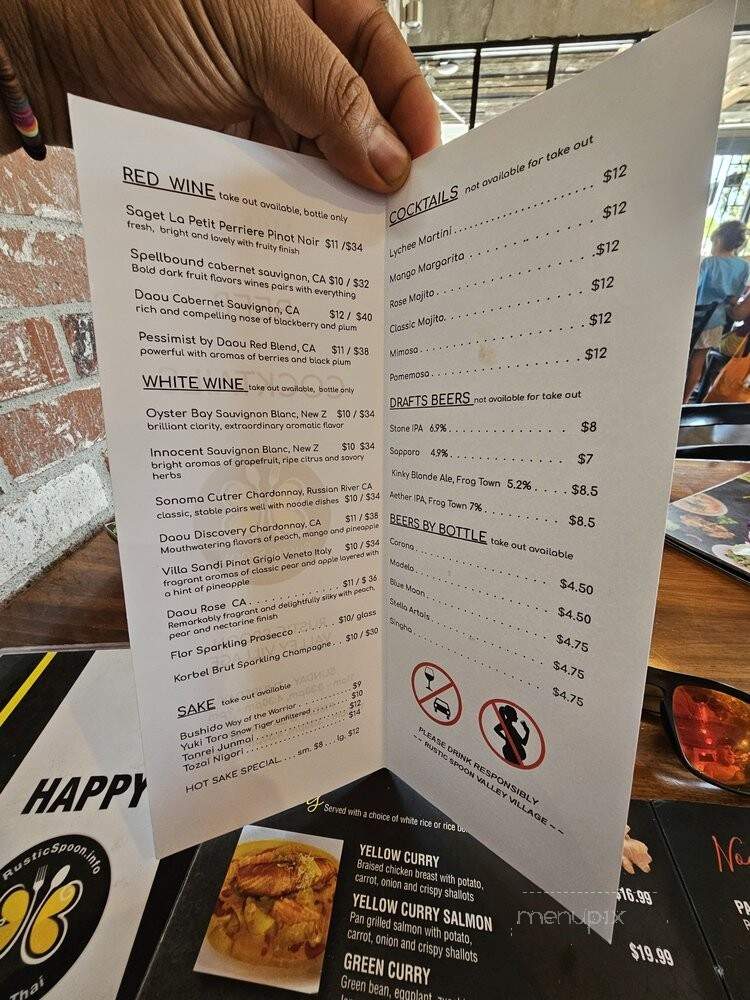 The Rustic Spoon - Valley Village, CA menu_pic