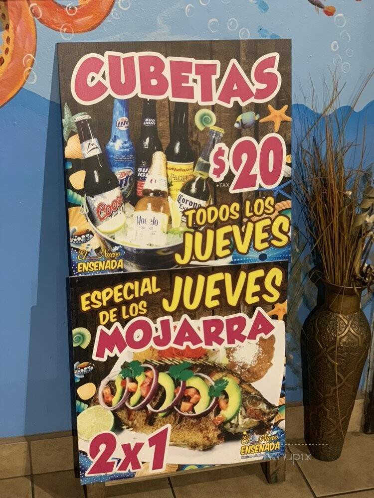 El Nuevo Ensenada - Santa Ana, CA menu_pic