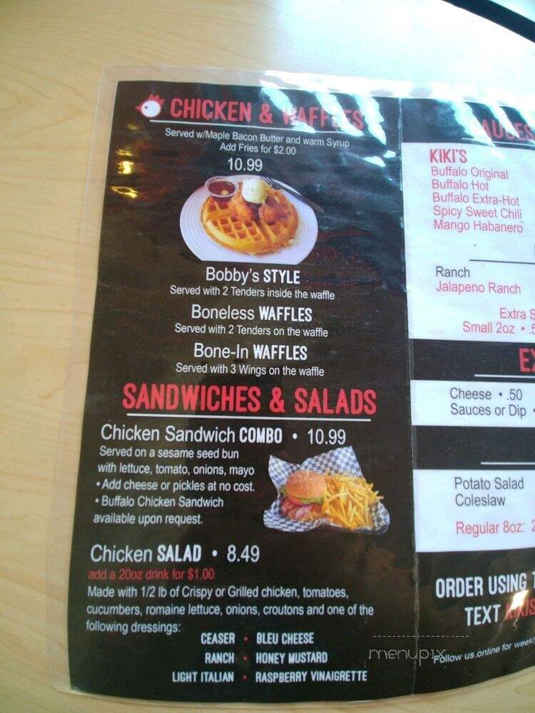 Kiki's Chicken Place - Sacramento, CA menu_pic