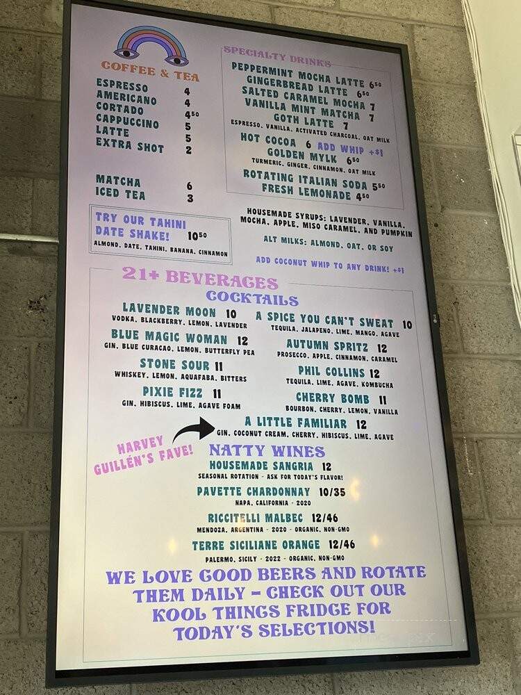 Verdura - Phoenix, AZ menu_pic