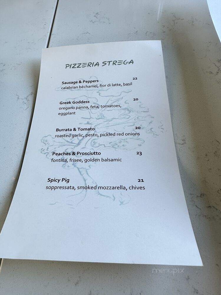 La Strega - Las Vegas, NV menu_pic