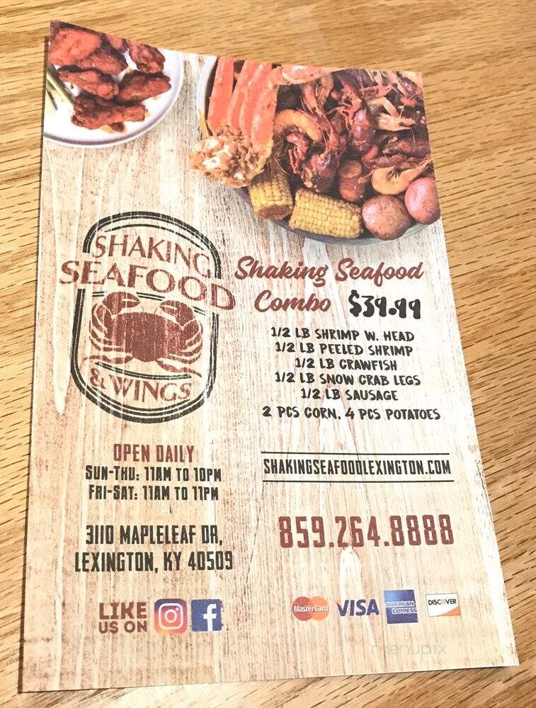 Shaking Seafood and Wings of Lexington - Lexington, KY