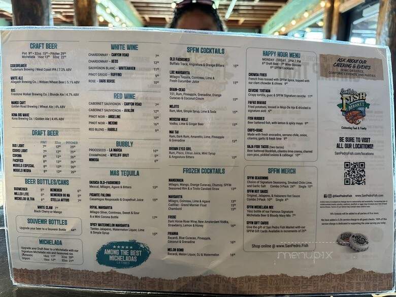 San Pedro Fish Market - Long Beach, CA menu_pic