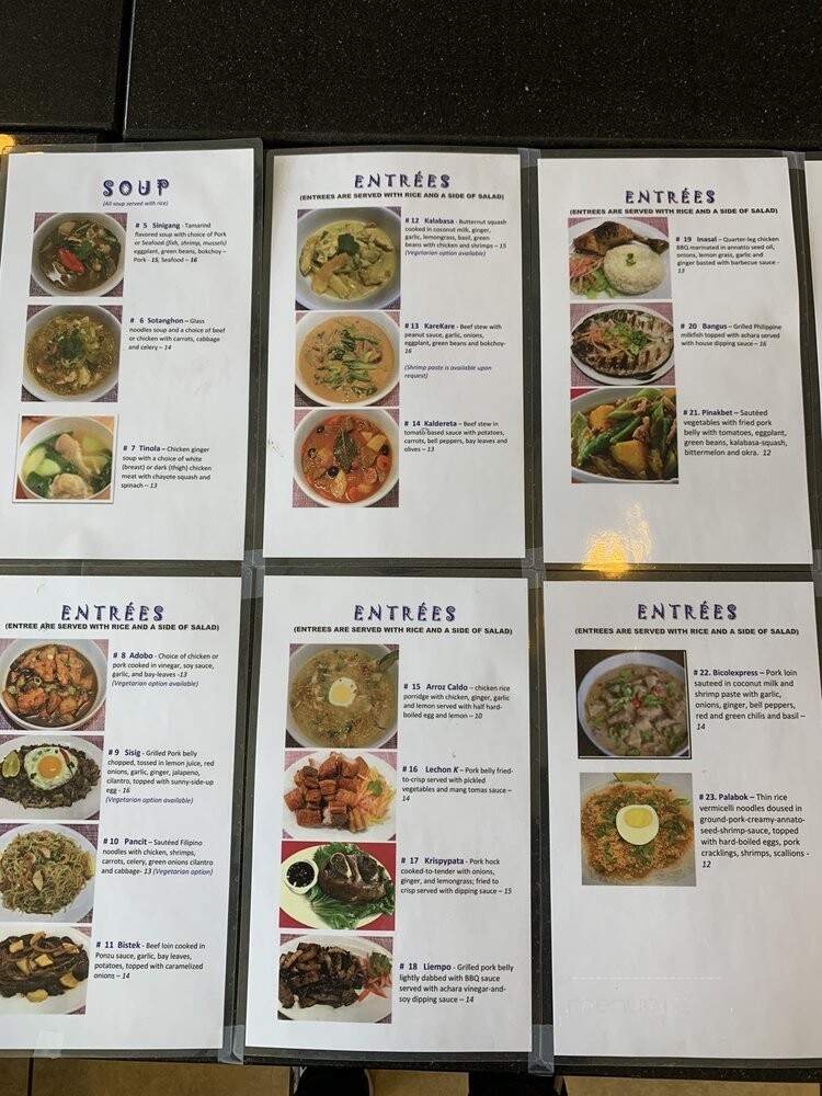 Fork & Spoon - Woodland Hills, CA menu_pic