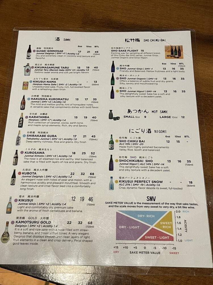 Izakaya An - Concord, CA menu_pic