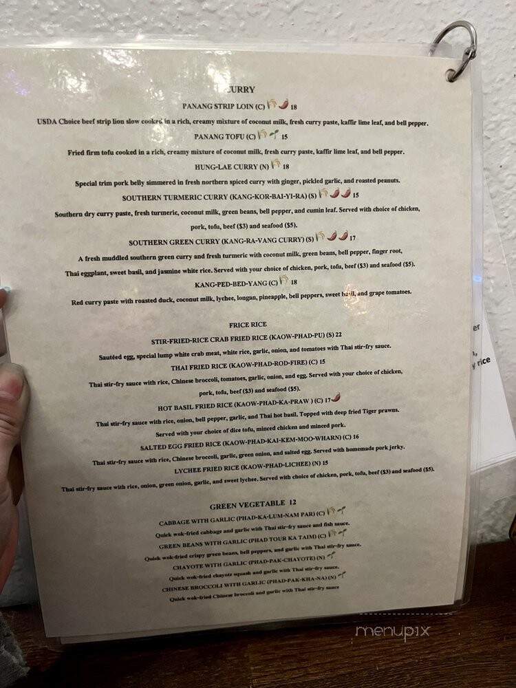 Secret Savory - Seattle, WA menu_pic
