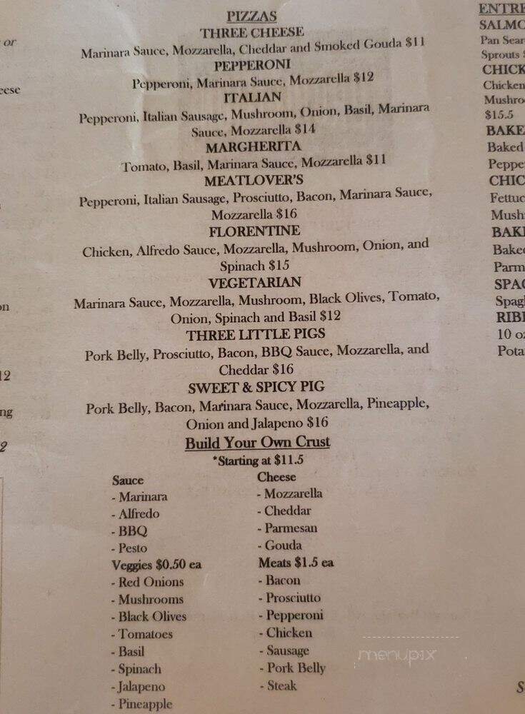 Prohibition Texas - Spring, TX menu_pic