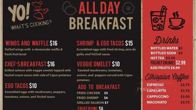 Yo! Chef What's Cooking? - Atlanta, GA menu_pic