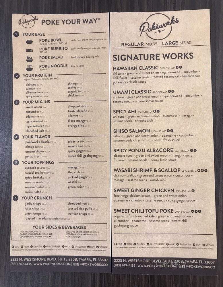 Pokeworks - Tampa, FL menu_pic