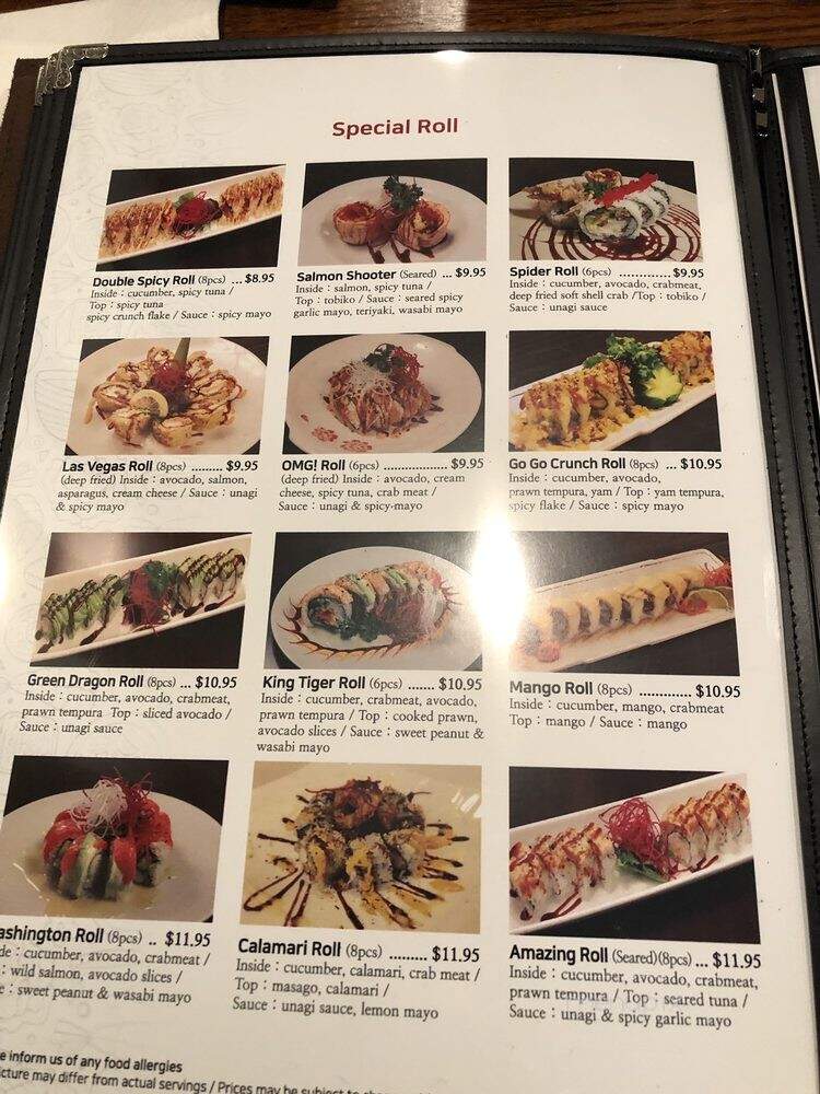 Good Sushi - Vancouver, BC menu_pic