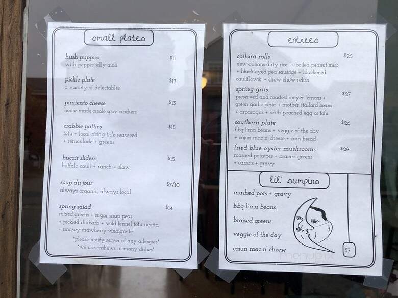 Fog Eater Cafe - Mendocino, CA menu_pic