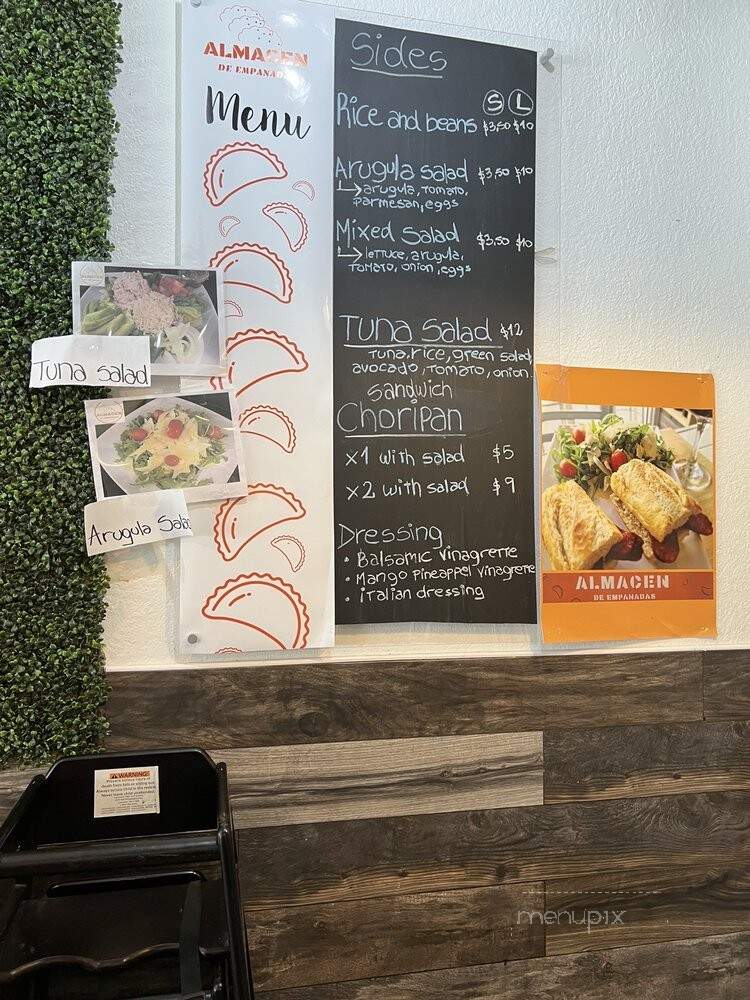 Almacen de Empanadas - Wilton Manors, FL menu_pic