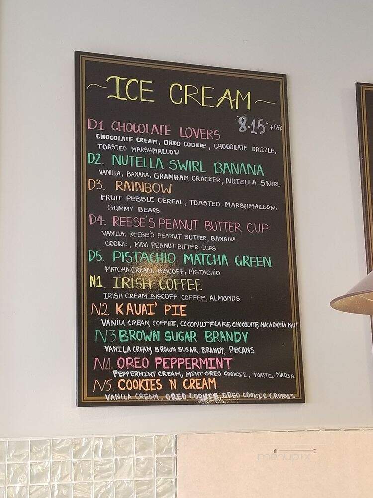Tea & Cream - Santa Clara, CA menu_pic