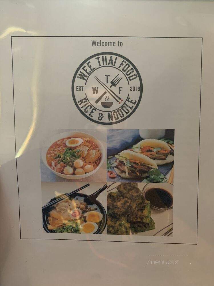 Wee Thai Food - Lowell, MA