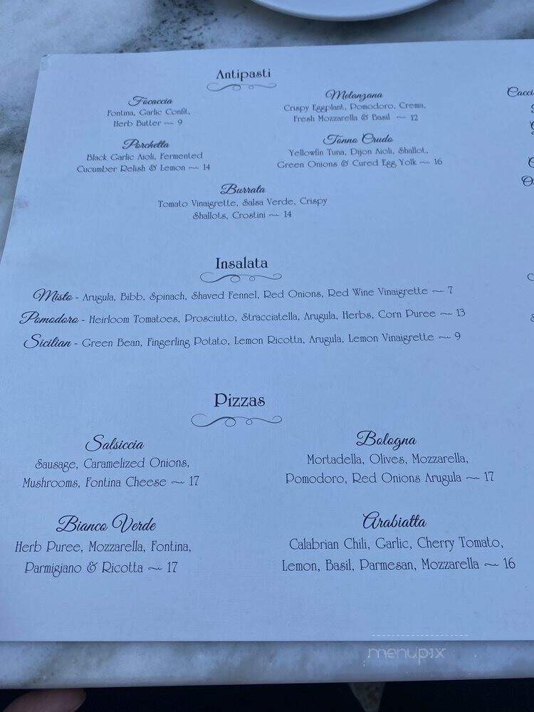 Il Palato - St. Louis, MO menu_pic