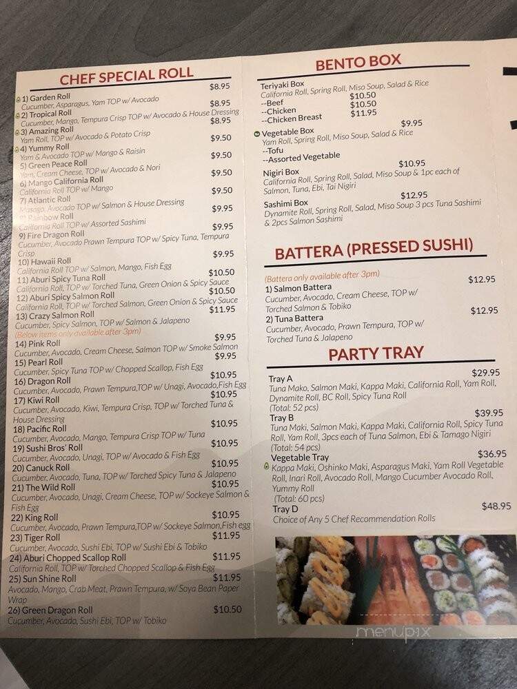 Sushi Bros - Vancouver, BC
