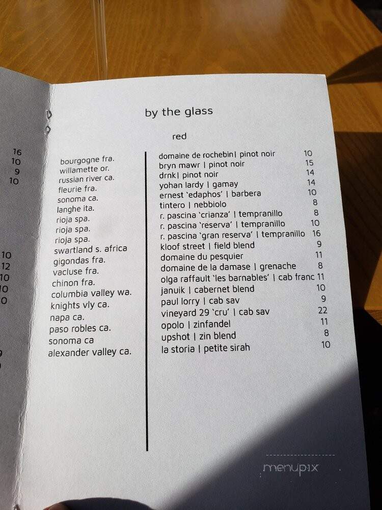 Neighborhood Cellar - Dallas, TX menu_pic