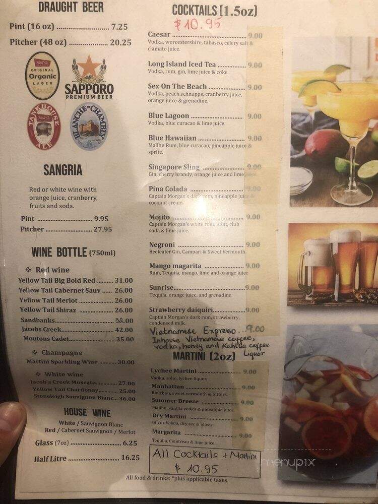 Saigon PAI - Toronto, ON menu_pic