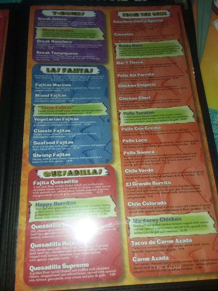 El Maguey Mexican Grill & Bar - Ames, IA menu_pic