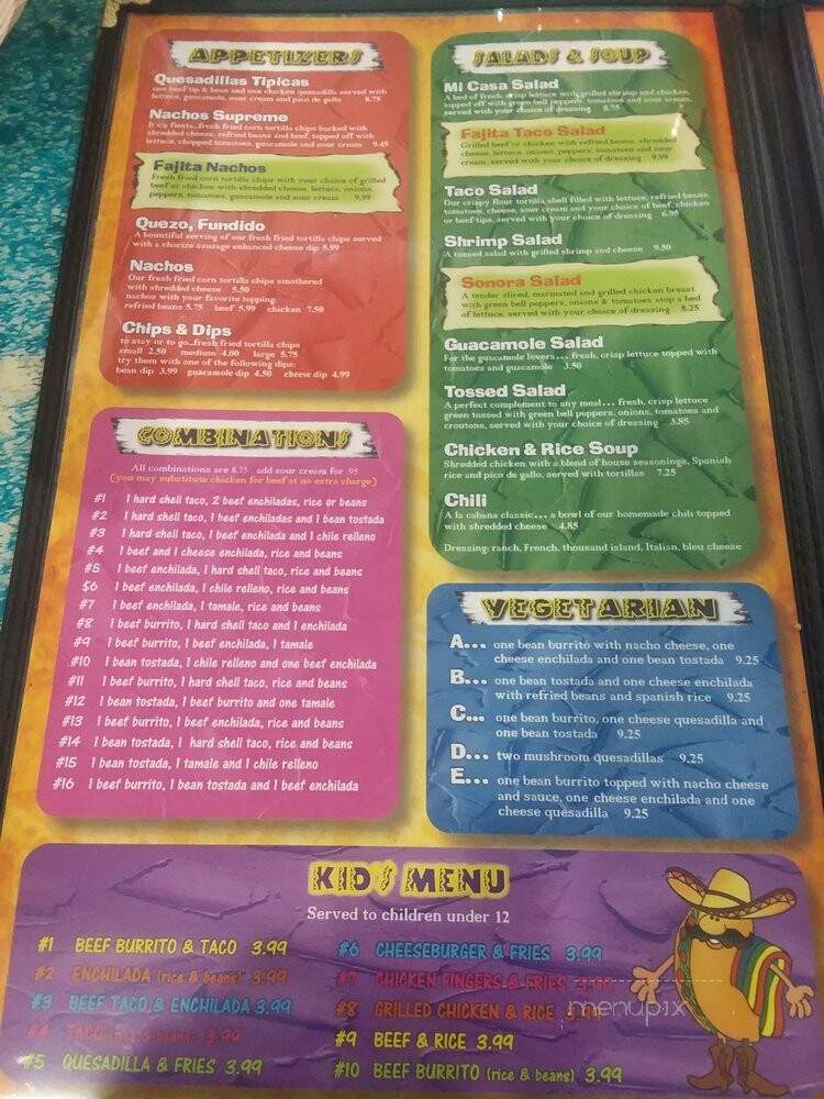 El Maguey Mexican Grill & Bar - Ames, IA menu_pic