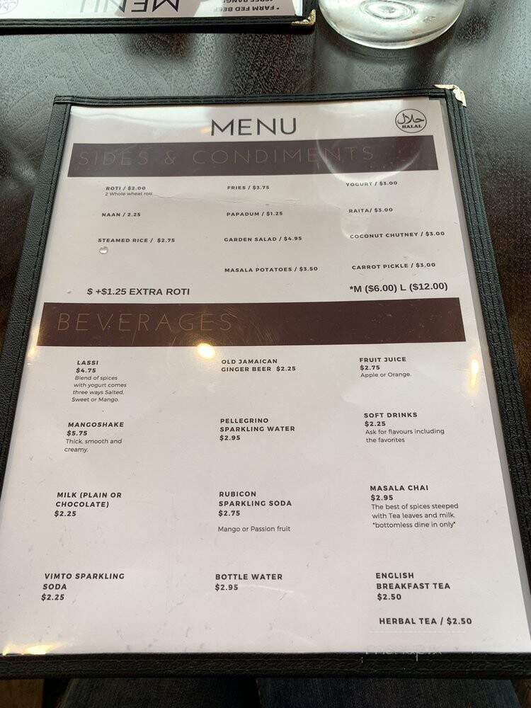 Cayenne Bistro & Grill - Burnaby, BC menu_pic