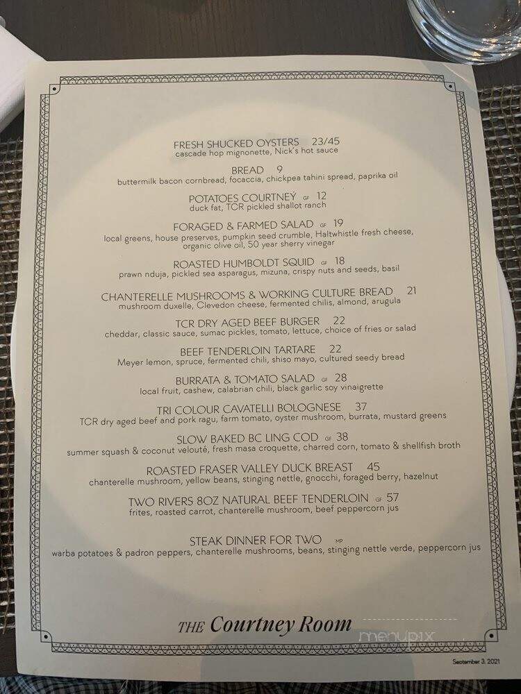 The Courtney Room - Victoria, BC
