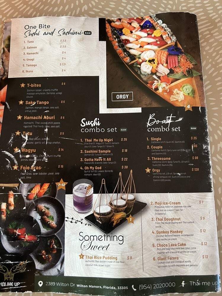 Thai Me up - Wilton Manors, FL menu_pic