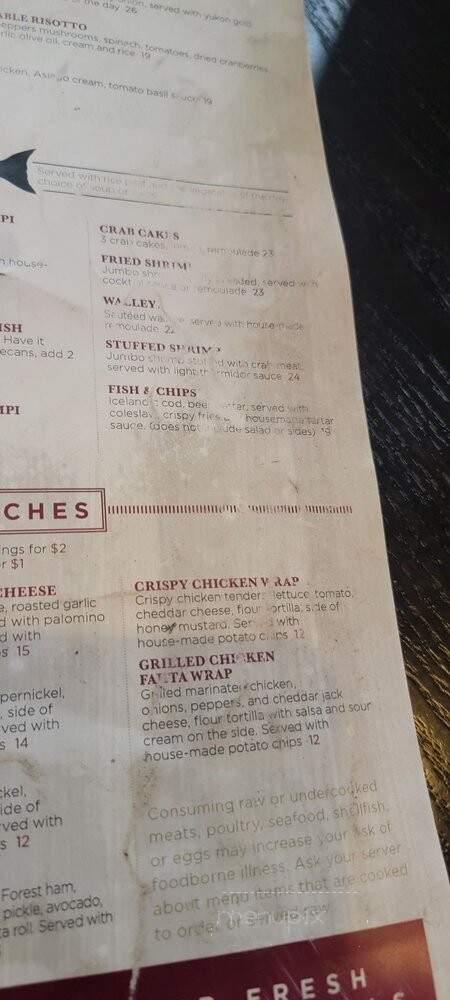 Grand Tavern Troy - Troy, MI menu_pic