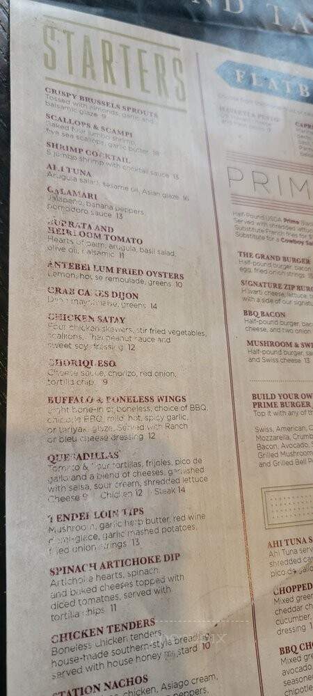Grand Tavern Troy - Troy, MI menu_pic