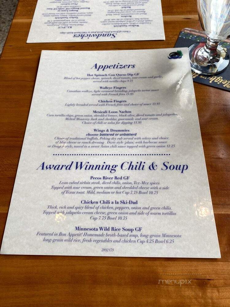 The Loon Cafe - Saint Paul, MN menu_pic