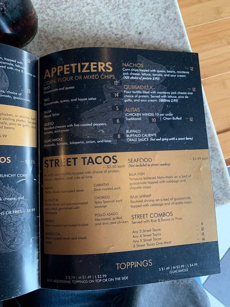 El Chicano Mexican Bistro - Papillion, NE menu_pic