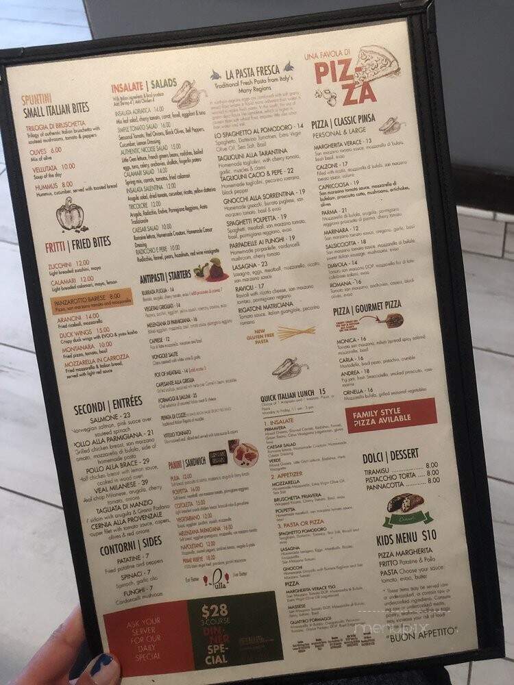 Pulia - Ventnor City, NJ menu_pic
