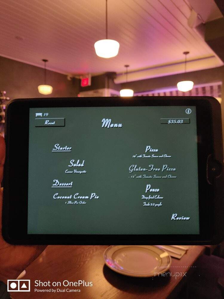 The Fourth Man In The Fire - Toronto, ON menu_pic