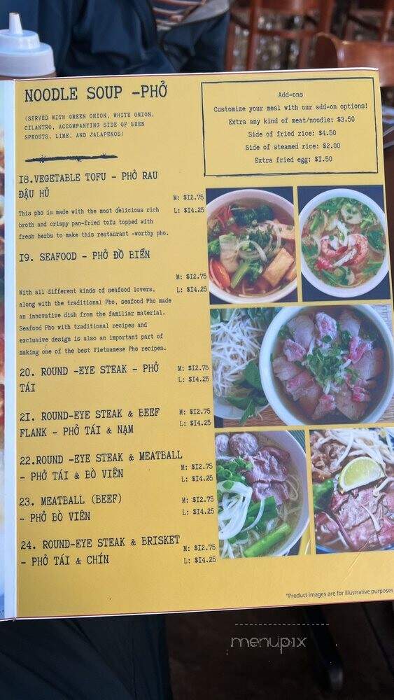 Pho & More - Odessa, TX menu_pic